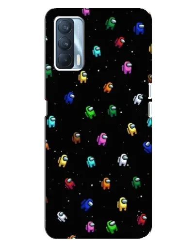 Чехол для OPPO A92s с картинкой «Экипаж Among Us»