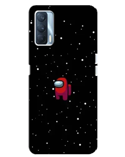 Чехол для OPPO A92s с картинкой «Красный Among Us»