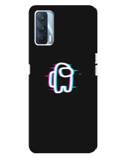 Чехол для OPPO A92s с картинкой «Among Us неон»