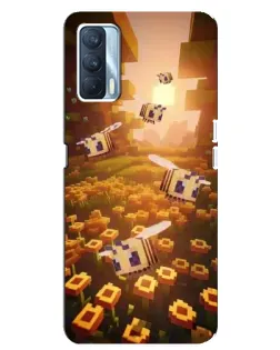 Чехол для OPPO A92s с картинкой «Поле подсолнухов»