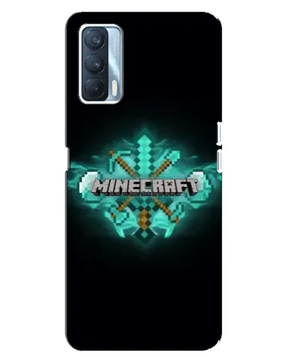 Чехол для OPPO A92s с картинкой «Minecraft Diamond лого»