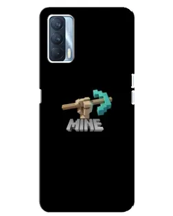 Чехол для OPPO A92s с картинкой «Алмазная кирка»