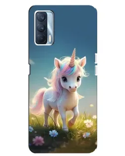 Чехол для OPPO A92s с картинкой «Единорог на поляне» Чехол для OPPO A92s с картинкой «Единорог на поляне»