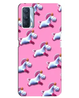 Чехол для OPPO A92s с картинкой «Единороги на розовом» Чехол для OPPO A92s с картинкой «Единороги на розовом»