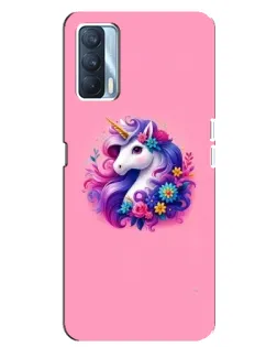 Чехол для OPPO A92s с картинкой «Сказочный единорог»