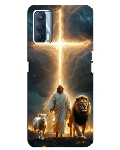 Чехол для OPPO A92s с картинкой «Лев Иуды и Свет» Чехол для OPPO A92s с картинкой «Лев Иуды и Свет»