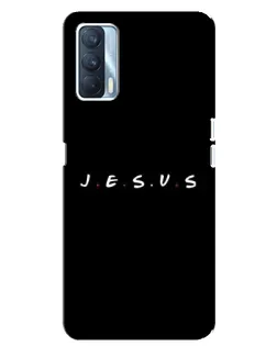 Чехол для OPPO A92s с картинкой «Точки веры J.E.S.U.S.»