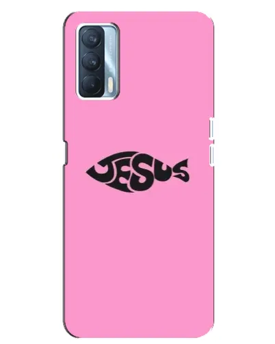 Чехол для OPPO A92s с картинкой «Розовый символ Jesus» Чехол для OPPO A92s с картинкой «Розовый символ Jesus»