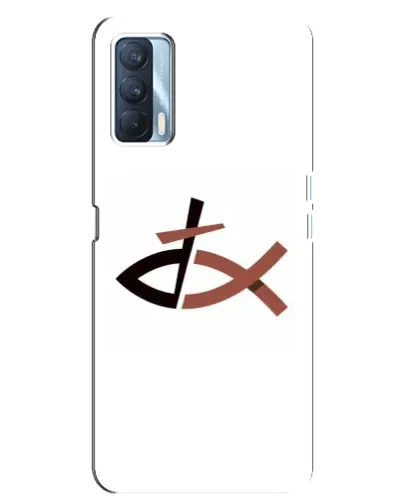 Чехол для OPPO A92s с картинкой «Рыба и крест» Чехол для OPPO A92s с картинкой «Рыба и крест»