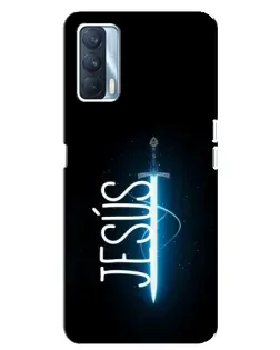 Чехол для OPPO A92s с картинкой «Меч Духа Jesus»