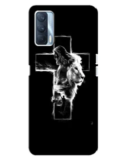 Чехол для OPPO A92s с картинкой «Сияющий крест Jesus» Чехол для OPPO A92s с картинкой «Сияющий крест Jesus»