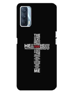 Чехол для OPPO A92s с картинкой «Текстовый крест» Чехол для OPPO A92s с картинкой «Текстовый крест»