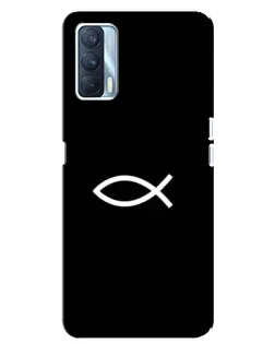 Чехол для OPPO A92s с картинкой «Символ рыбы Jesus» Чехол для OPPO A92s с картинкой «Символ рыбы Jesus»