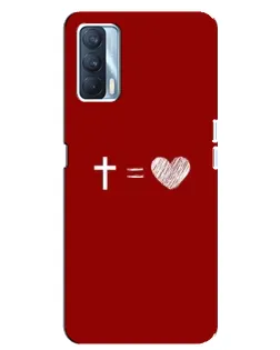 Чехол для OPPO A92s с картинкой «Уравнение любви» Чехол для OPPO A92s с картинкой «Уравнение любви»
