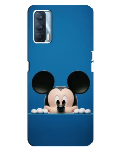 Чехол для OPPO A92s с картинкой «Микки выглядывает»