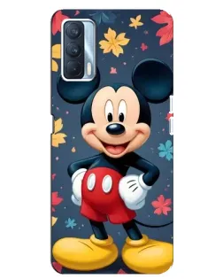 Чехол для OPPO A92s с картинкой «Осенний Mickey Mouse»
