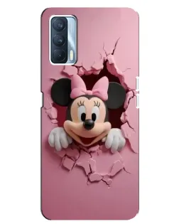 Чехол для OPPO A92s с картинкой «Минни сквозь стену»