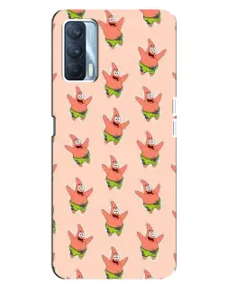 Чехол для OPPO A92s с картинкой «Патрик Стар паттерн»