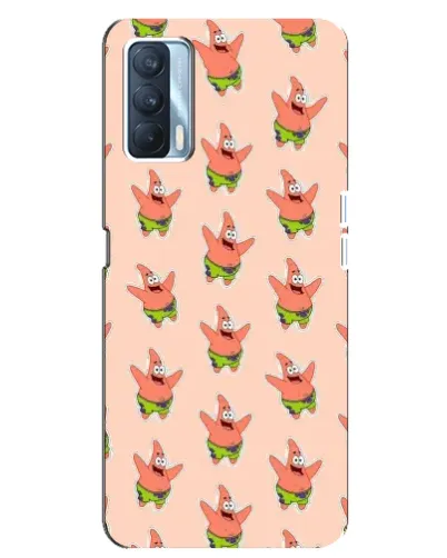 Чехол для OPPO A92s с картинкой «Патрик Стар паттерн»