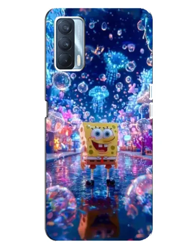 Чехол для OPPO A92s с картинкой «Неоновый океан»