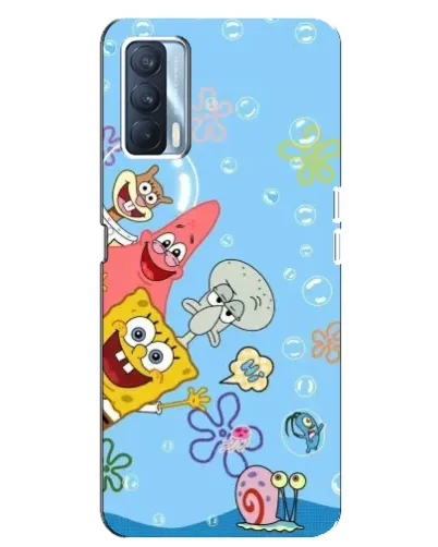 Чехол для OPPO A92s с картинкой «Веселые пузырьки»
