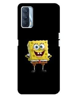 Чехол для OPPO A92s с картинкой «Классический Губка Боб»