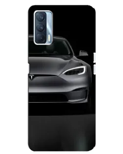 Чехол для OPPO A92s с картинкой «Tesla Model S Look»