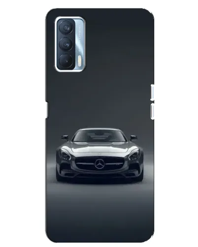 Чехол для OPPO A92s с картинкой «Mercedes на черном»