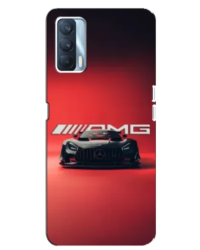 Чехол для OPPO A92s с картинкой «Mercedes AMG — красная линия»