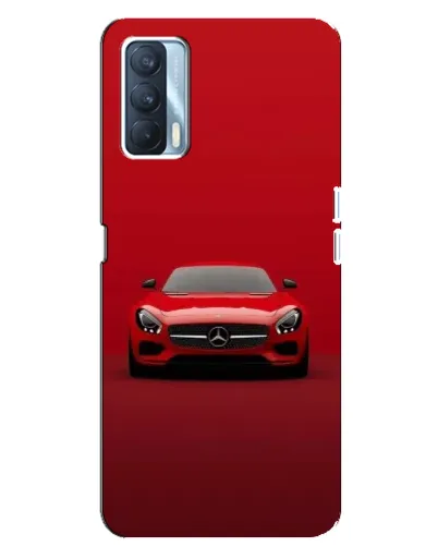 Чехол для OPPO A92s с картинкой «Красный Mercedes AMG»