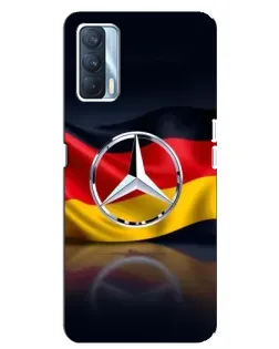 Чехол для OPPO A92s с картинкой «Mercedes — флаг Германии»