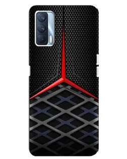 Чехол для OPPO A92s с картинкой «Mercedes Carbon Grid»