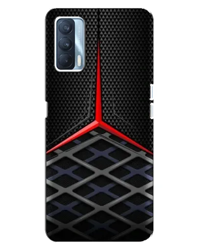 Чехол для OPPO A92s с картинкой «Mercedes Carbon Grid»