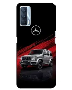Чехол для OPPO A92s с картинкой «Mercedes G-Class красный»