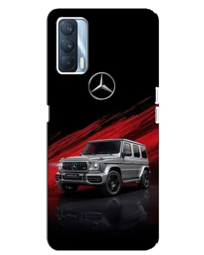Чехол для OPPO A92s с картинкой «Mercedes G-Class красный»