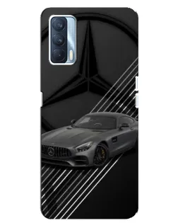 Чехол для OPPO A92s с картинкой «Mercedes AMG — графика»