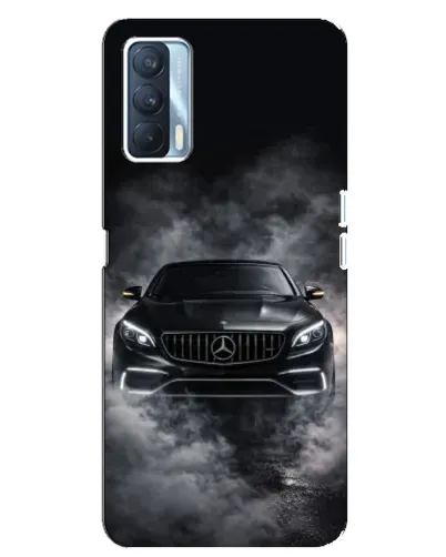 Чехол для OPPO A92s с картинкой «Mercedes в дыму»