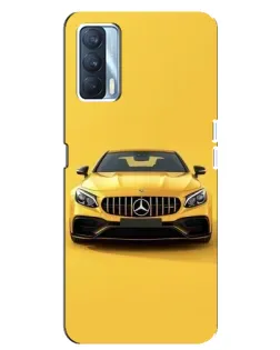 Чехол для OPPO A92s с картинкой «Желтый Mercedes GT»
