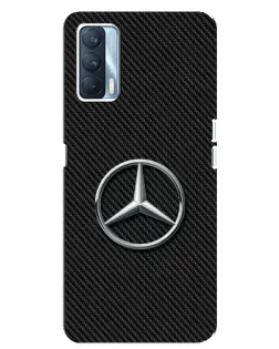 Чехол для OPPO A92s с картинкой «Карбоновый Mercedes стиль»