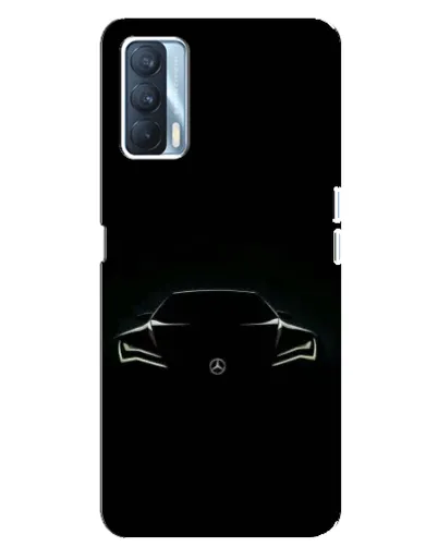 Чехол для OPPO A92s с картинкой «Mercedes — силуэт авто» Чехол для OPPO A92s с картинкой «Mercedes — силуэт авто»