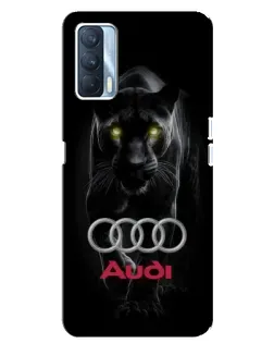 Чехол для OPPO A92s с картинкой «Пантера и Audi»