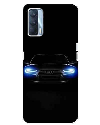 Чехол для OPPO A92s с картинкой «Audi в неоне»
