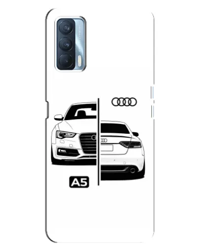 Чехол для OPPO A92s с картинкой «Audi — контрастный дизайн»