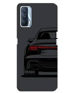 Чехол для OPPO A92s с картинкой «Задняя часть Audi — арт»