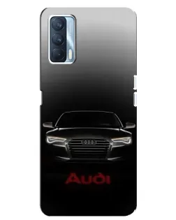 Чехол для OPPO A92s с картинкой «Audi — градиентный контур»