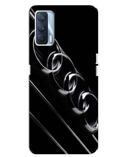 Чехол для OPPO A92s с картинкой «Audi — абстрактные кольца»