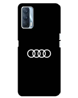 Чехол для OPPO A92s с картинкой «Audi White Logo»