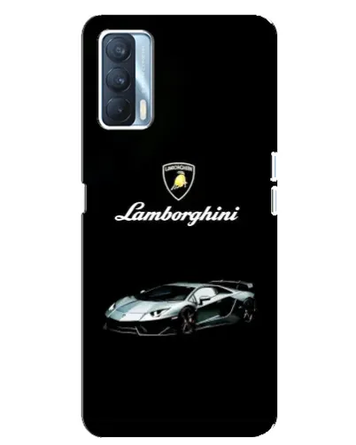 Чехол для OPPO A92s с картинкой «Логотип Lamborghini классика»
