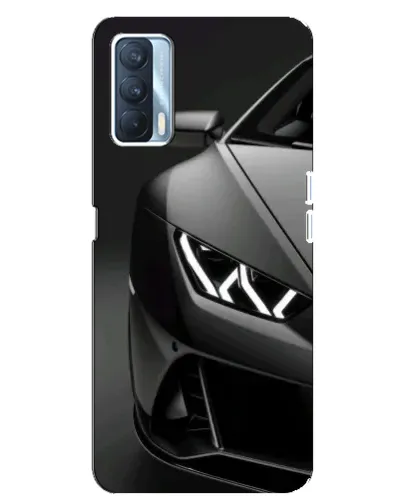 Чехол для OPPO A92s с картинкой «Lamborghini фары детализация»
