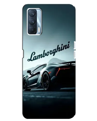 Чехол для OPPO A92s с картинкой «Классическая надпись Lamborghini»